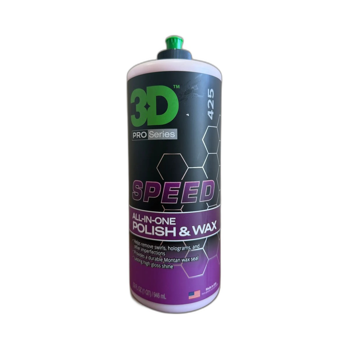 3D SPEED All-In-One Polish & Wax 32 oz