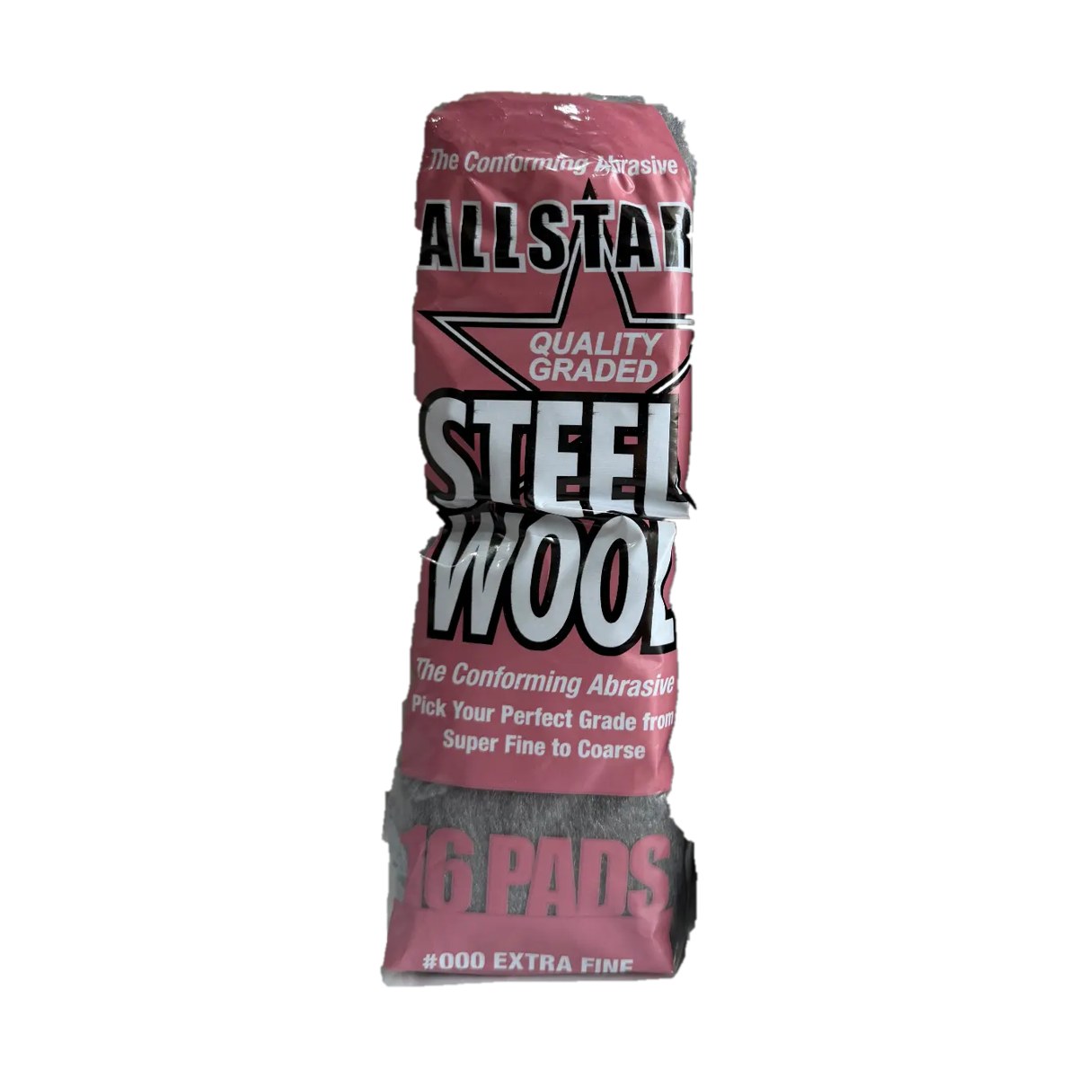 Allstar Steel Wool #000 – Extra Fine (16 Pads)