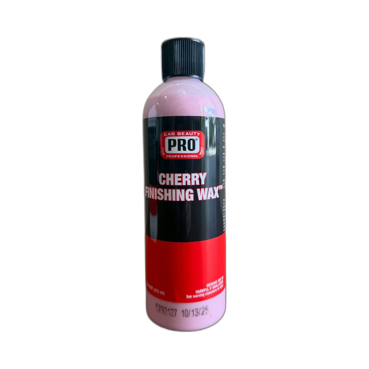 Car Beauty Pro Cherry Finishing Wax 16 oz
