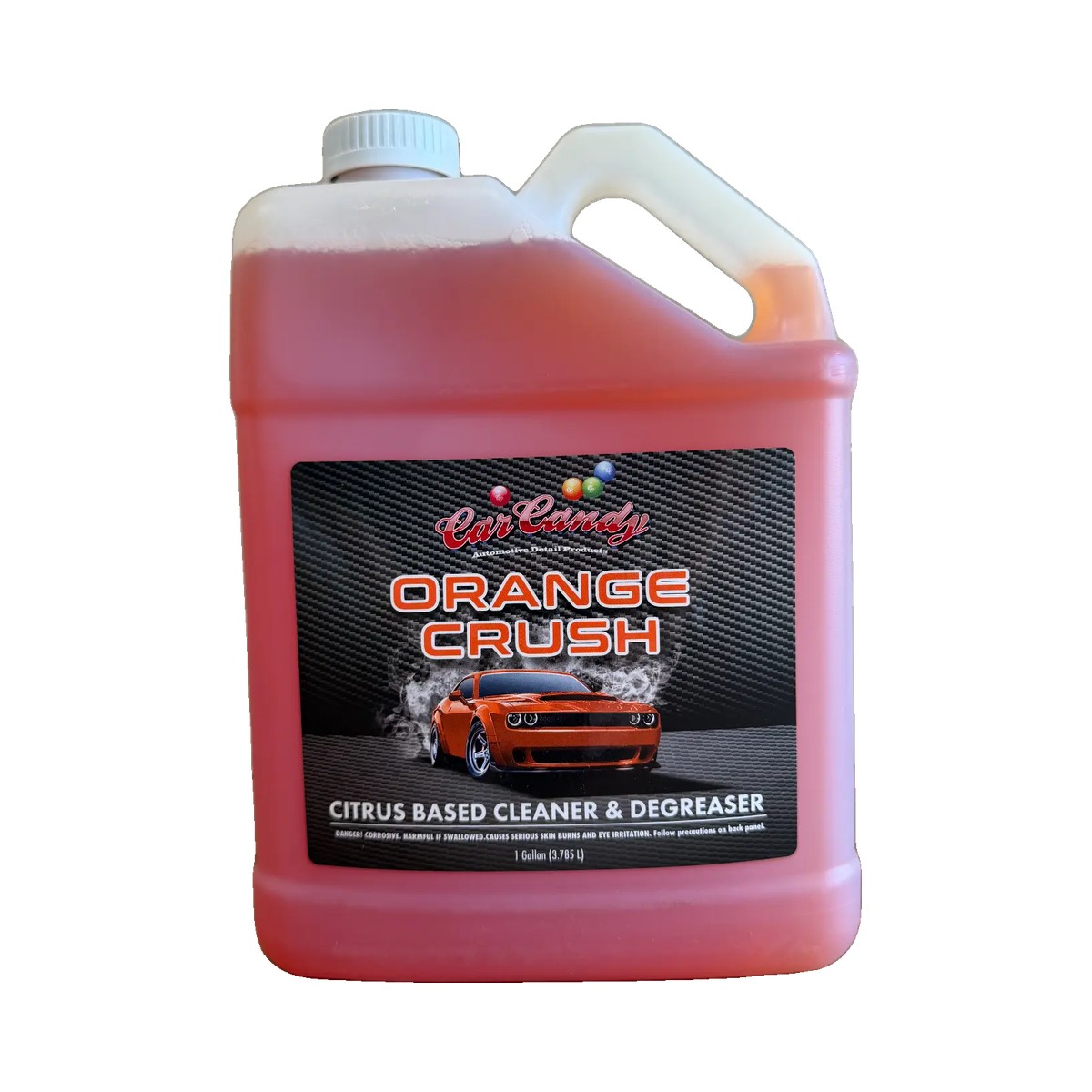 Car Candy Orange Crush 1 gallon container