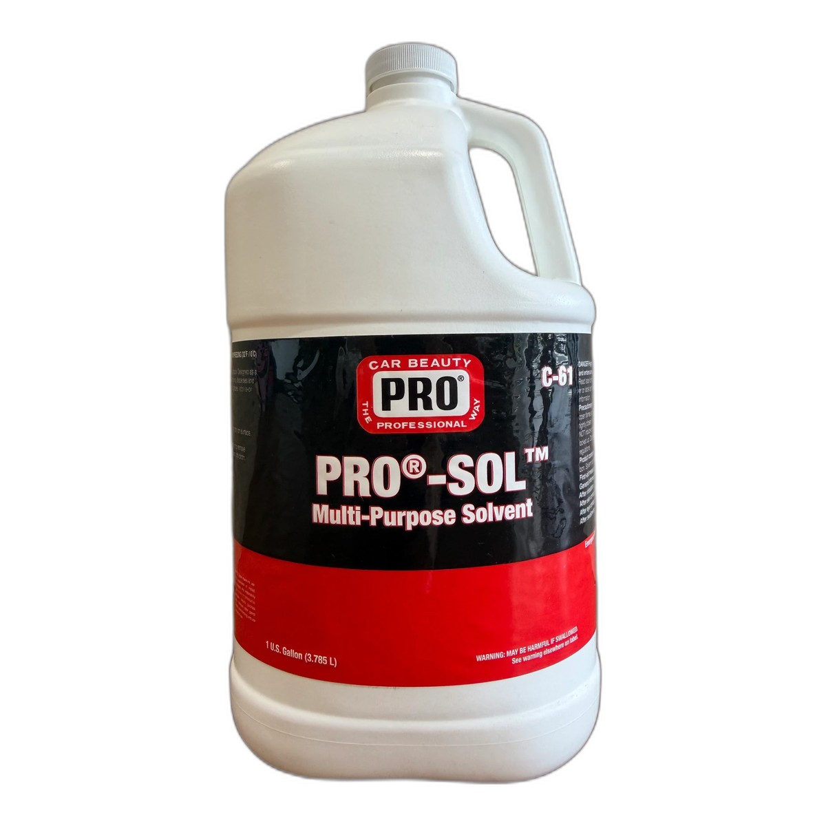 Car Beauty Pro C-61 Pro-Sol Multi-Purpose Solvent 1 Gal