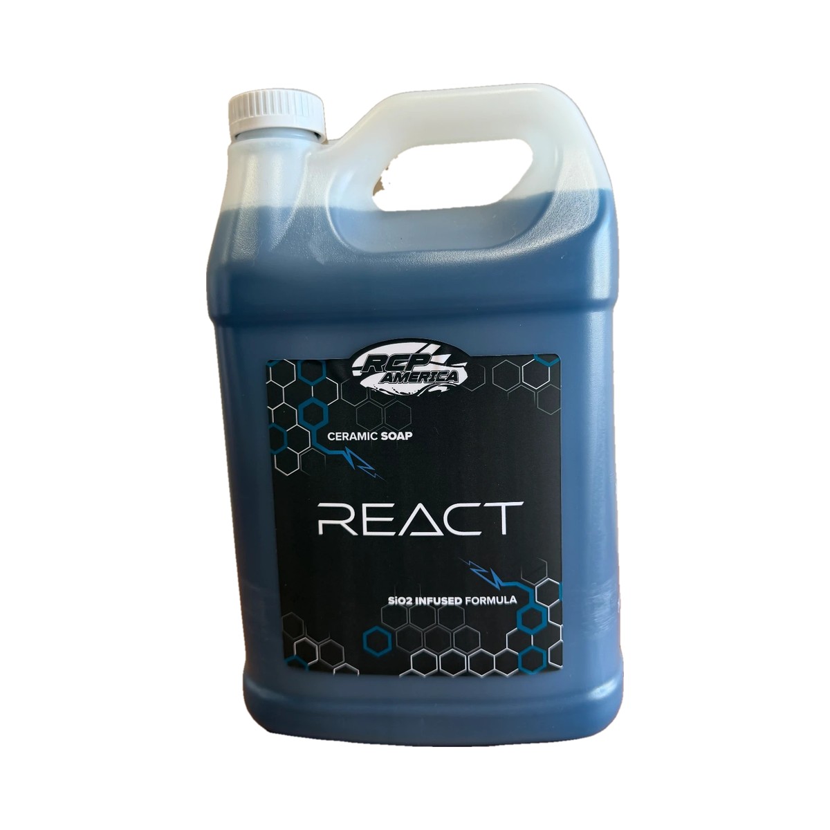 RCP America React 1 gallon container