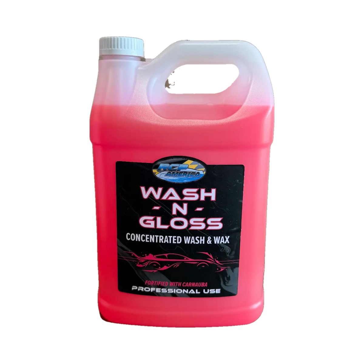 RCP America Wash-N-Gloss 1 gallon container