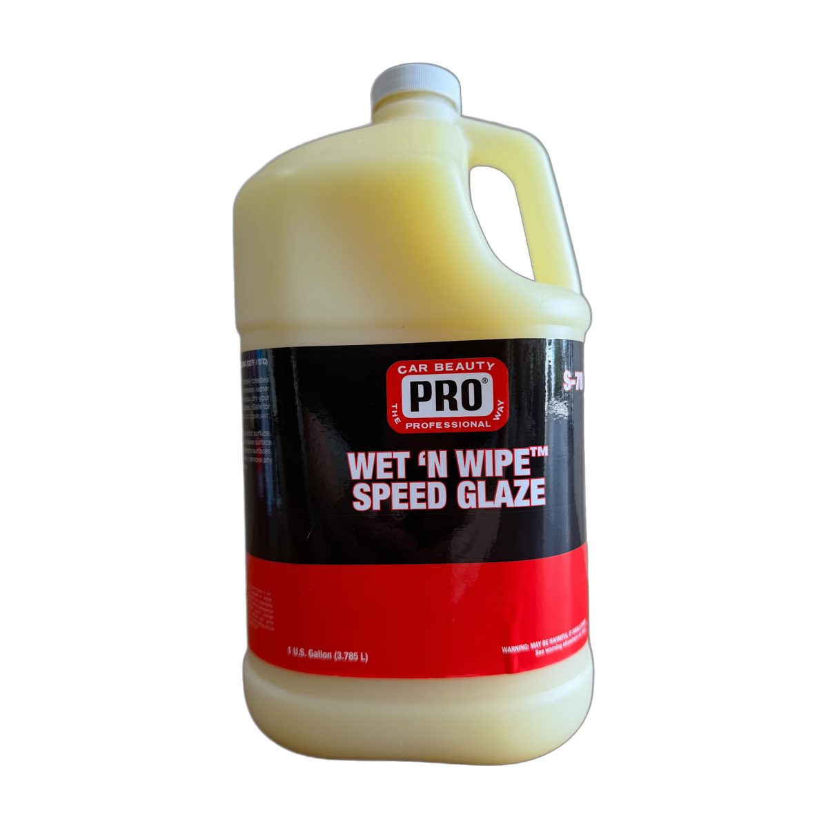 Car Beauty Pro Wet N Wipe Speed Glaze 1 gallon jug